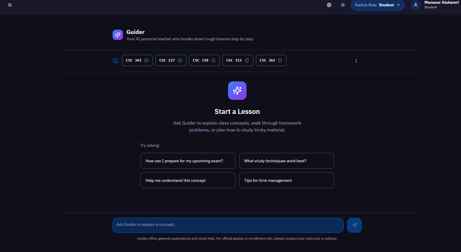 Screenshot of ITQAN platform